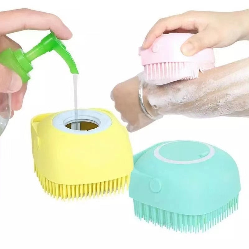 2-in-1 Pet Bath Brush