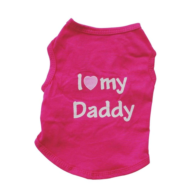 I LOVE MY MOMMY/Daddy T-shirt