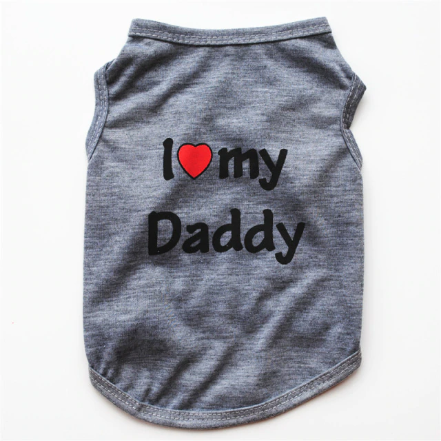 I LOVE MY MOMMY/Daddy T-shirt