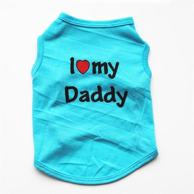 I LOVE MY MOMMY/Daddy T-shirt