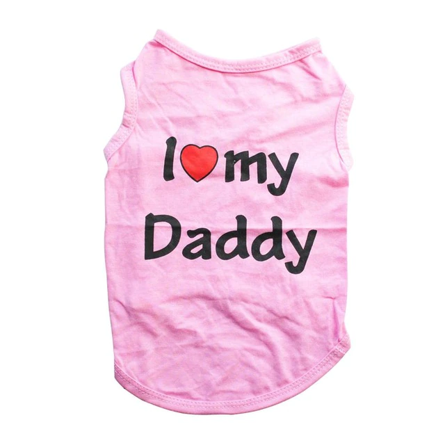 I LOVE MY MOMMY/Daddy T-shirt