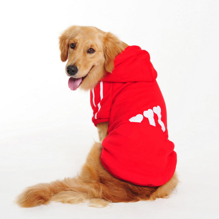 Dog Sweater Winter Clothes Hoodie Shirt