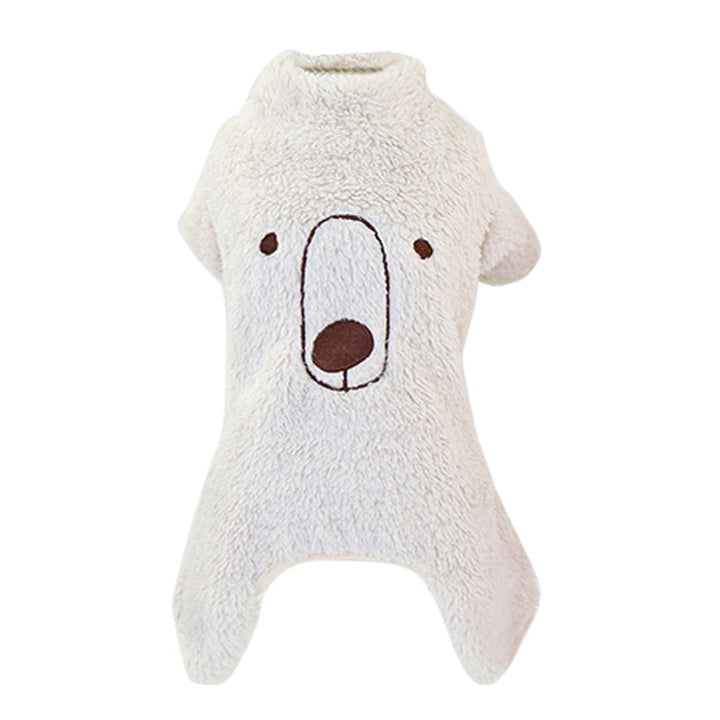 Dog Bear Winter Pajamas