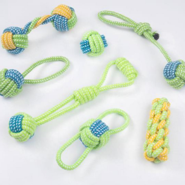 7 Pack Dog ToothBrush Toys For Small Puppy