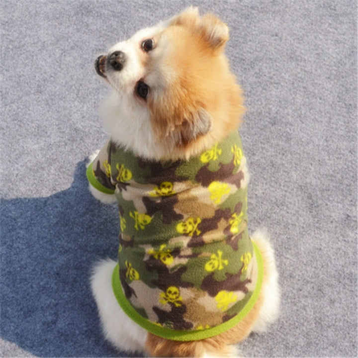 Colourful Fleece Clothes For Dogs