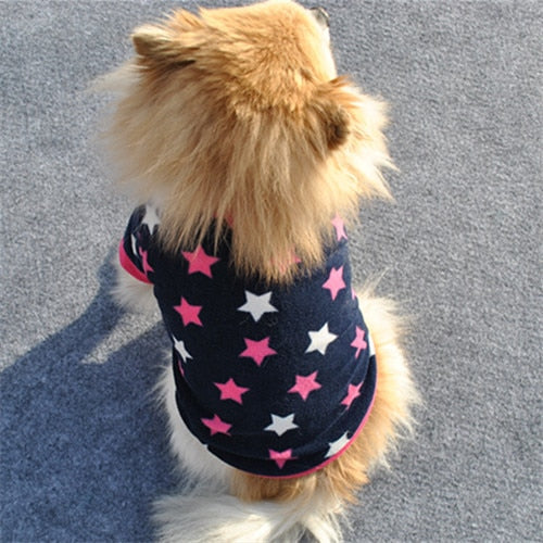 Colourful Fleece Clothes For Dogs