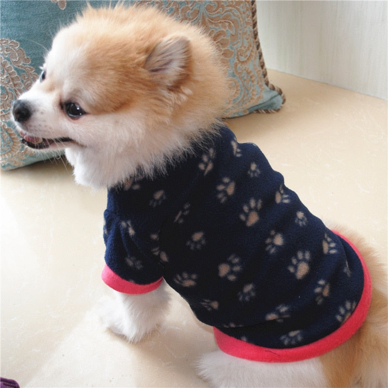 Colourful Fleece Clothes For Dogs