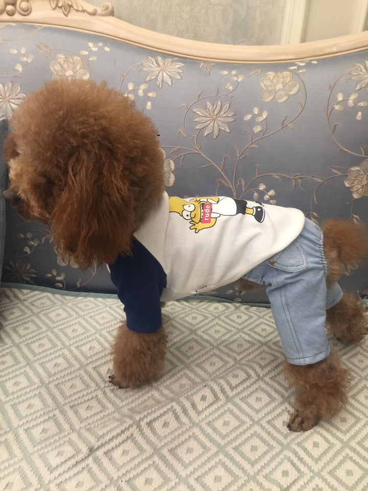 Dog Cowboy Overall Vest