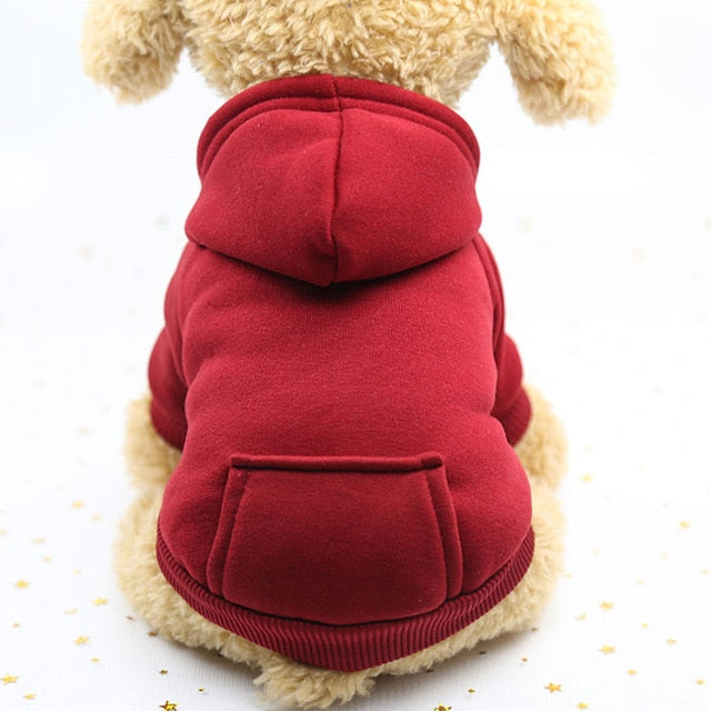 Winter Dog Hoodies