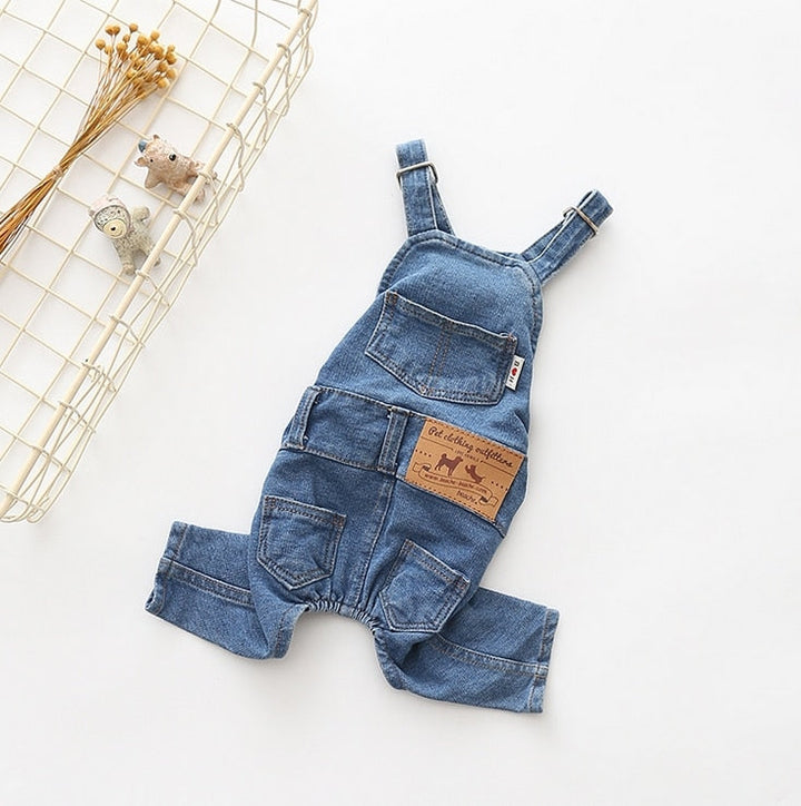 Dog Cowboy Overall Vest