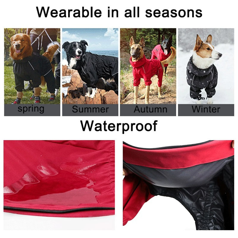 Waterproof Dog Raincoat