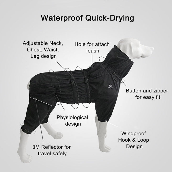 Waterproof Dog Raincoat