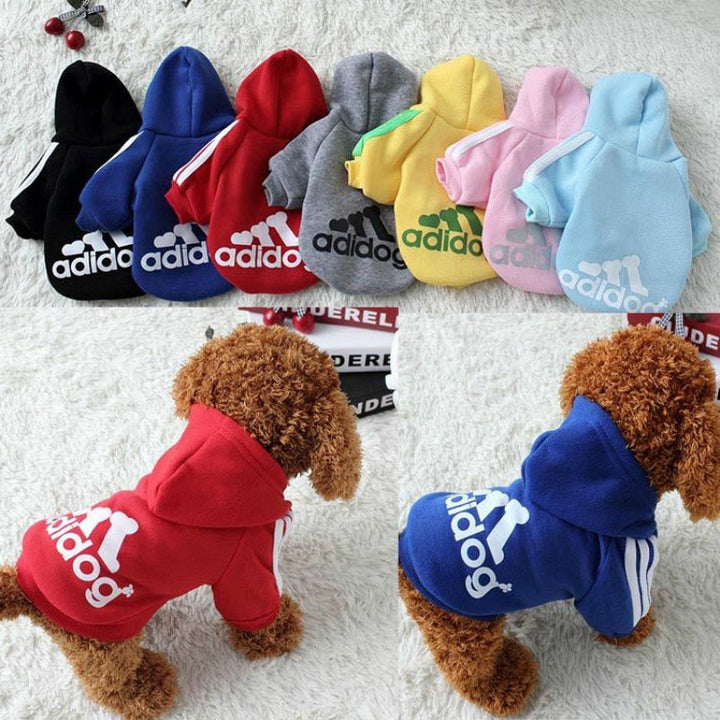 Dog Sweater Winter Clothes Hoodie Shirt