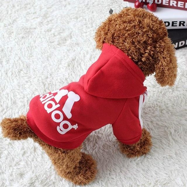 Dog Sweater Winter Clothes Hoodie Shirt