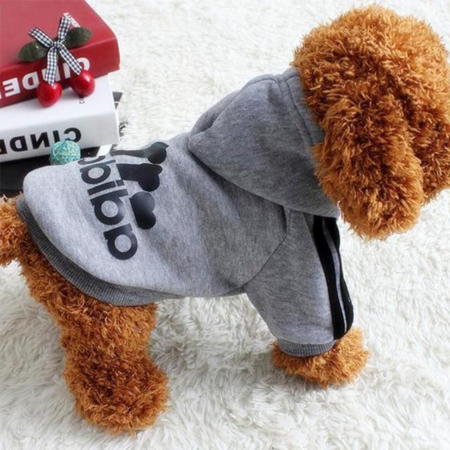 Dog Sweater Winter Clothes Hoodie Shirt