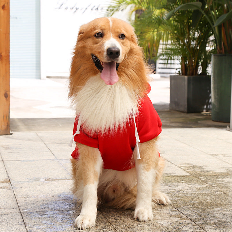 Dog Hoodie with Zipper For Winters