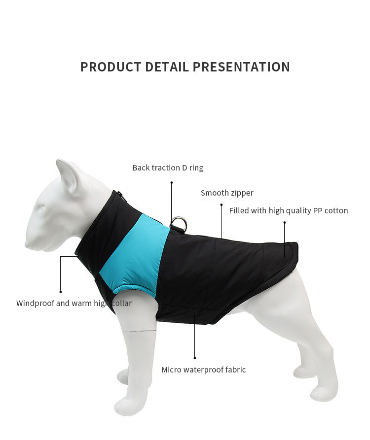 Warm & Waterproof Dog Vest