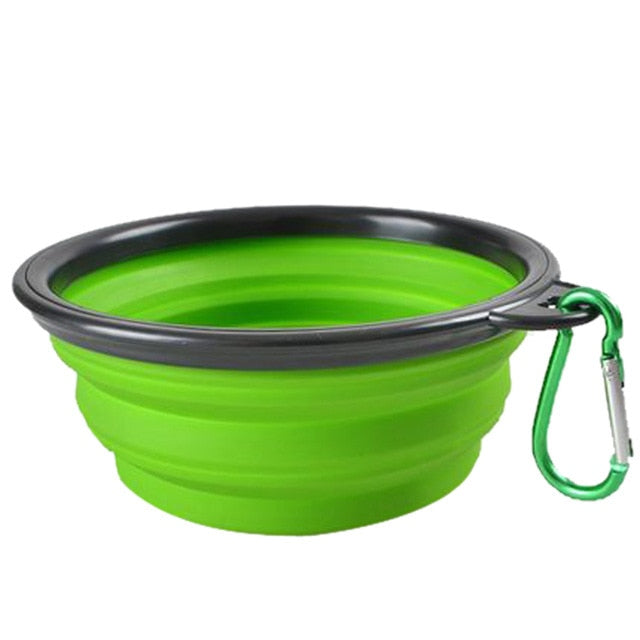 Travel Foldable Dog Bowl Set