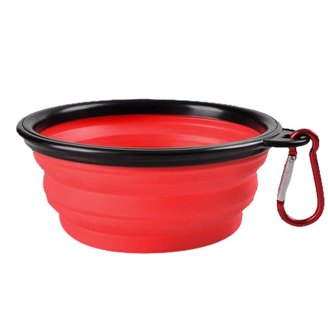 Travel Foldable Dog Bowl Set