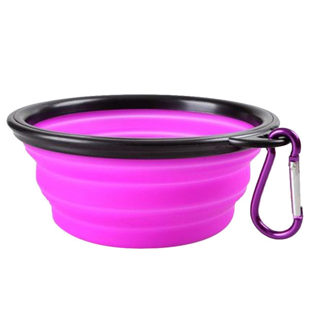 Travel Foldable Dog Bowl Set