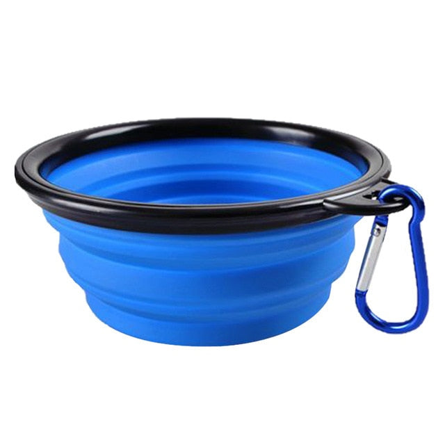 Travel Foldable Dog Bowl Set