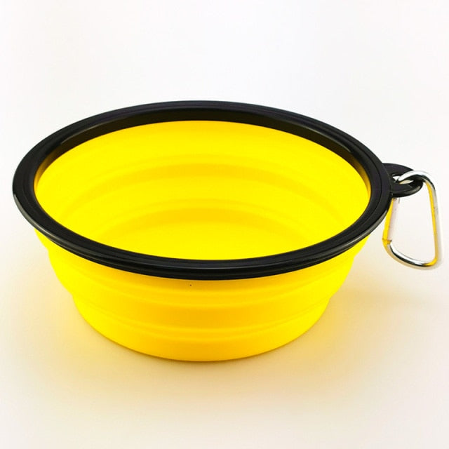 Travel Foldable Dog Bowl Set