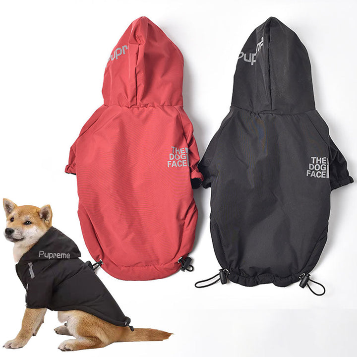 Windbreaker Dog Hoodie