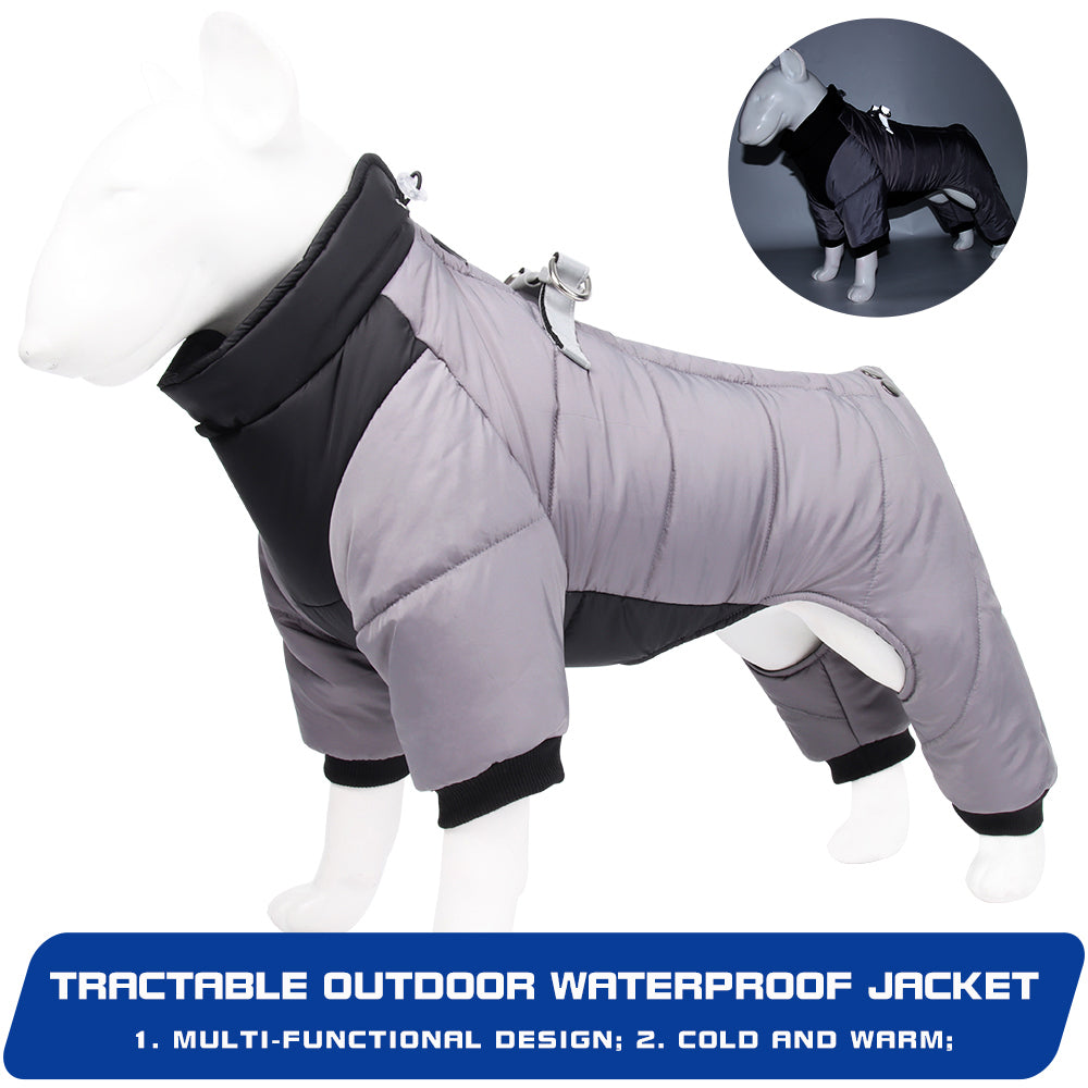 Warm Dog Jacket For Winters